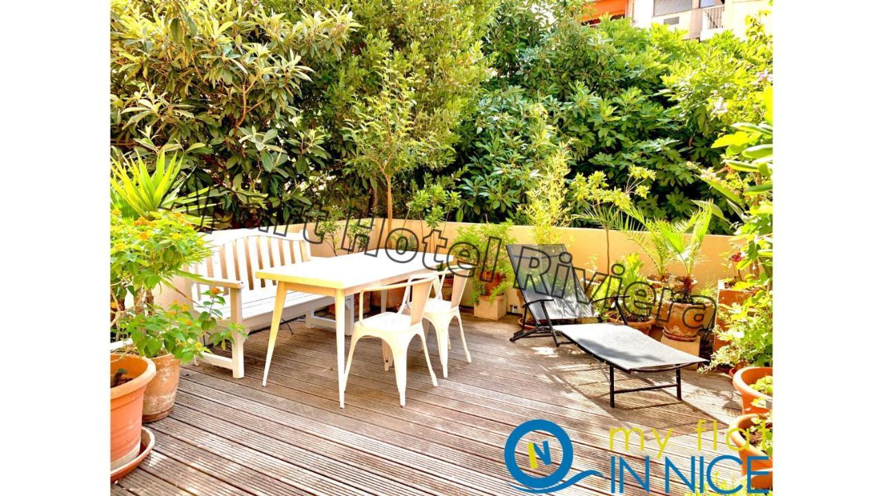 Aparthotel Riviera - Grimaldi Coeur De Ville - Large Studio Ac With Bigger South Terrace - Hyper Centre - Terrasse Esprit Nizza Kültér fotó